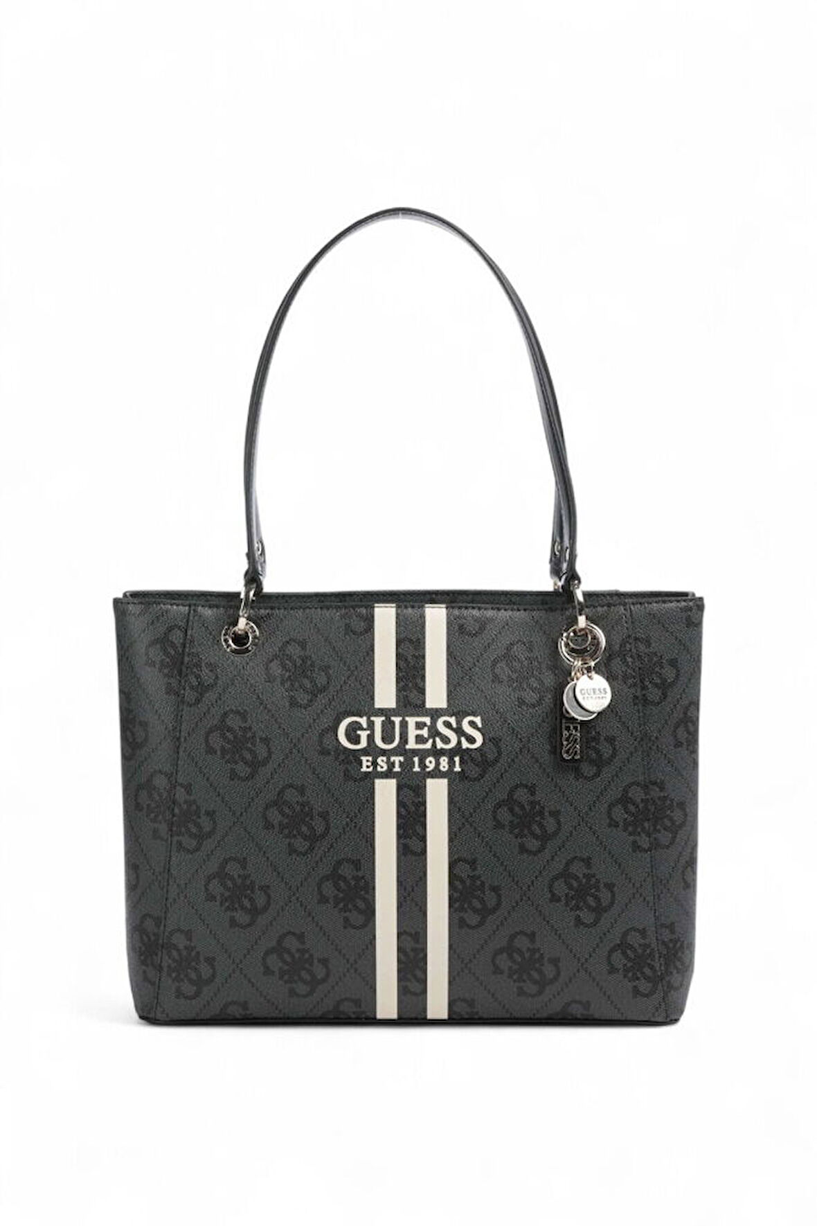Guess Noelle II Antrasit Kadın Omuz Çantası HWOS9672250