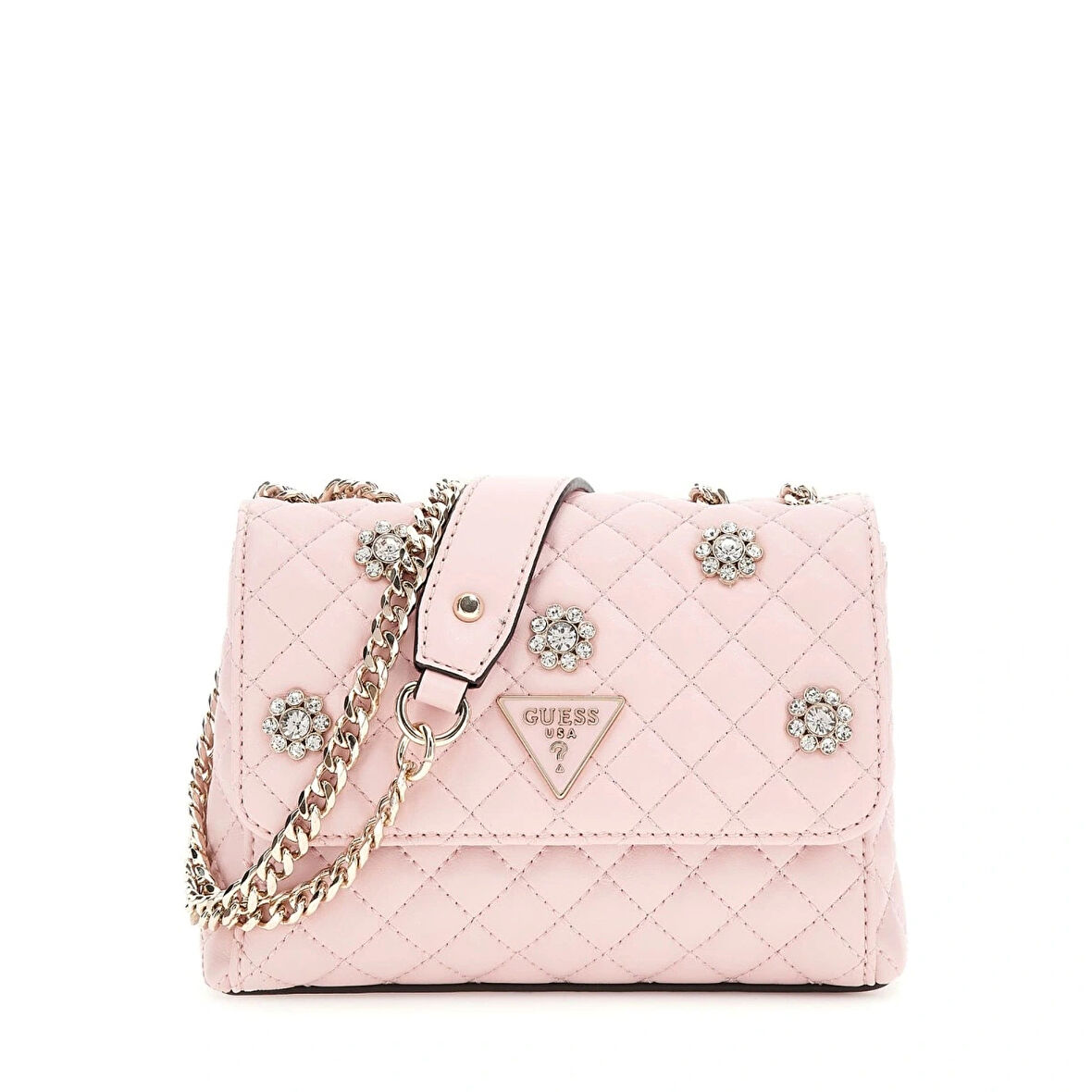 Guess Ever Flap Kadın Pembe Omuz Çantası HWEG8679780-RSW