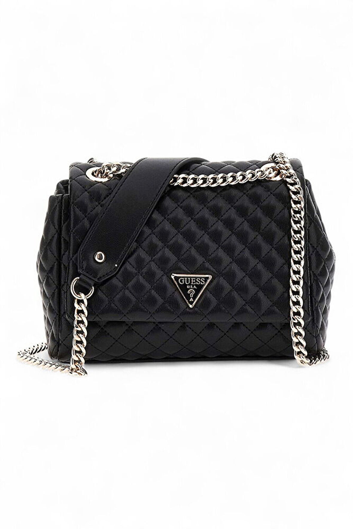 Guess Everlee Siyah Kadın Çapraz Askılı Çanta HWQG8679210