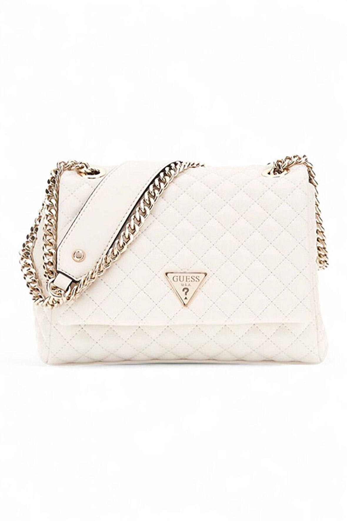 Guess Everlee Bej Kadın Çapraz Askılı Çanta HWQG8679210