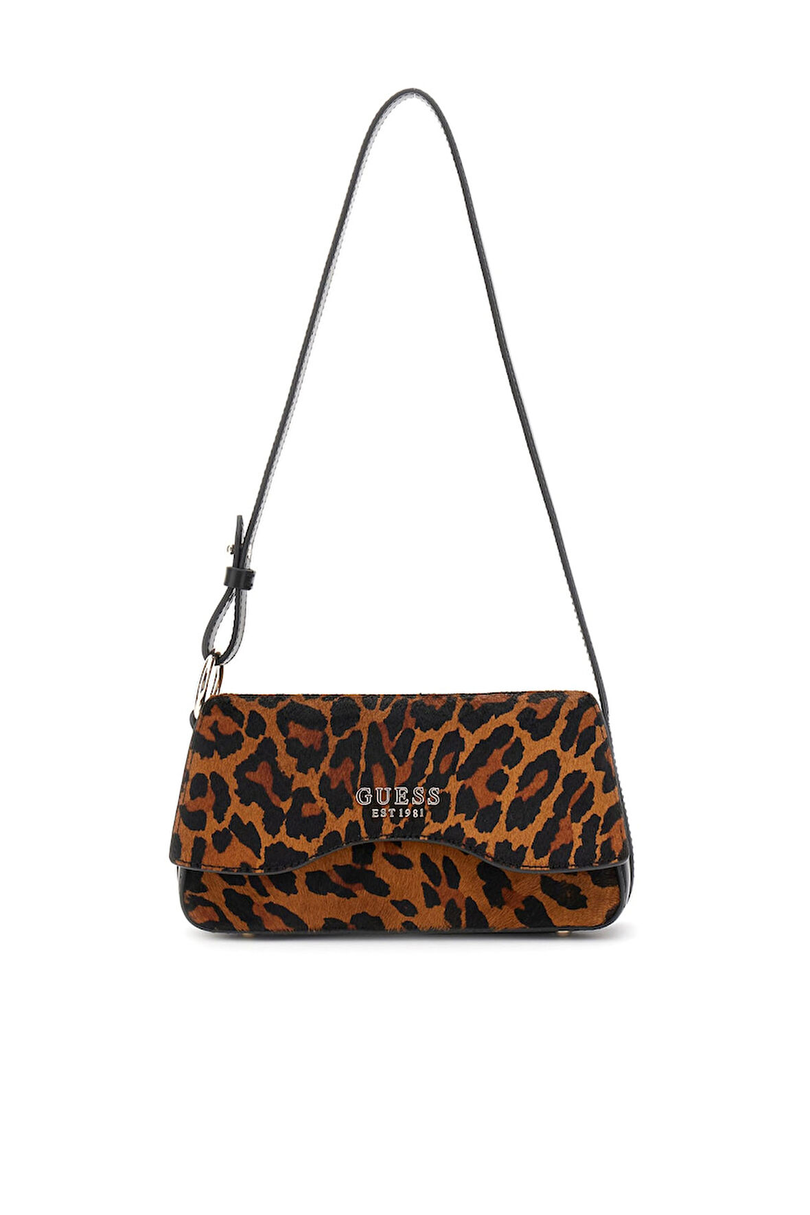 Kadın Leopar Desenli Gerçek Deri Omuz Çantası -Mix | undefined