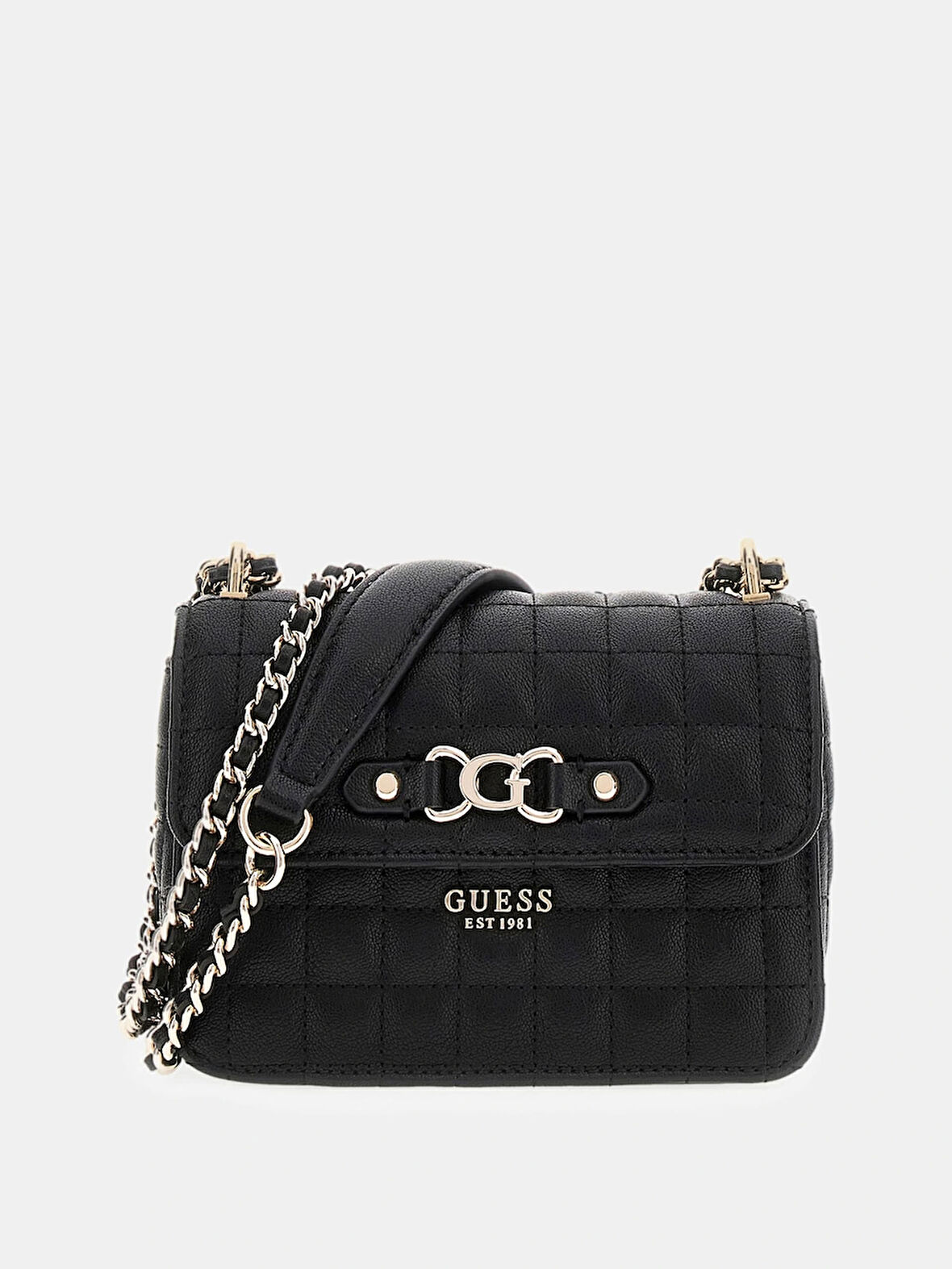 Guess Brera Kadın Siyah Omuz Çantası HWQG8424780-BLA