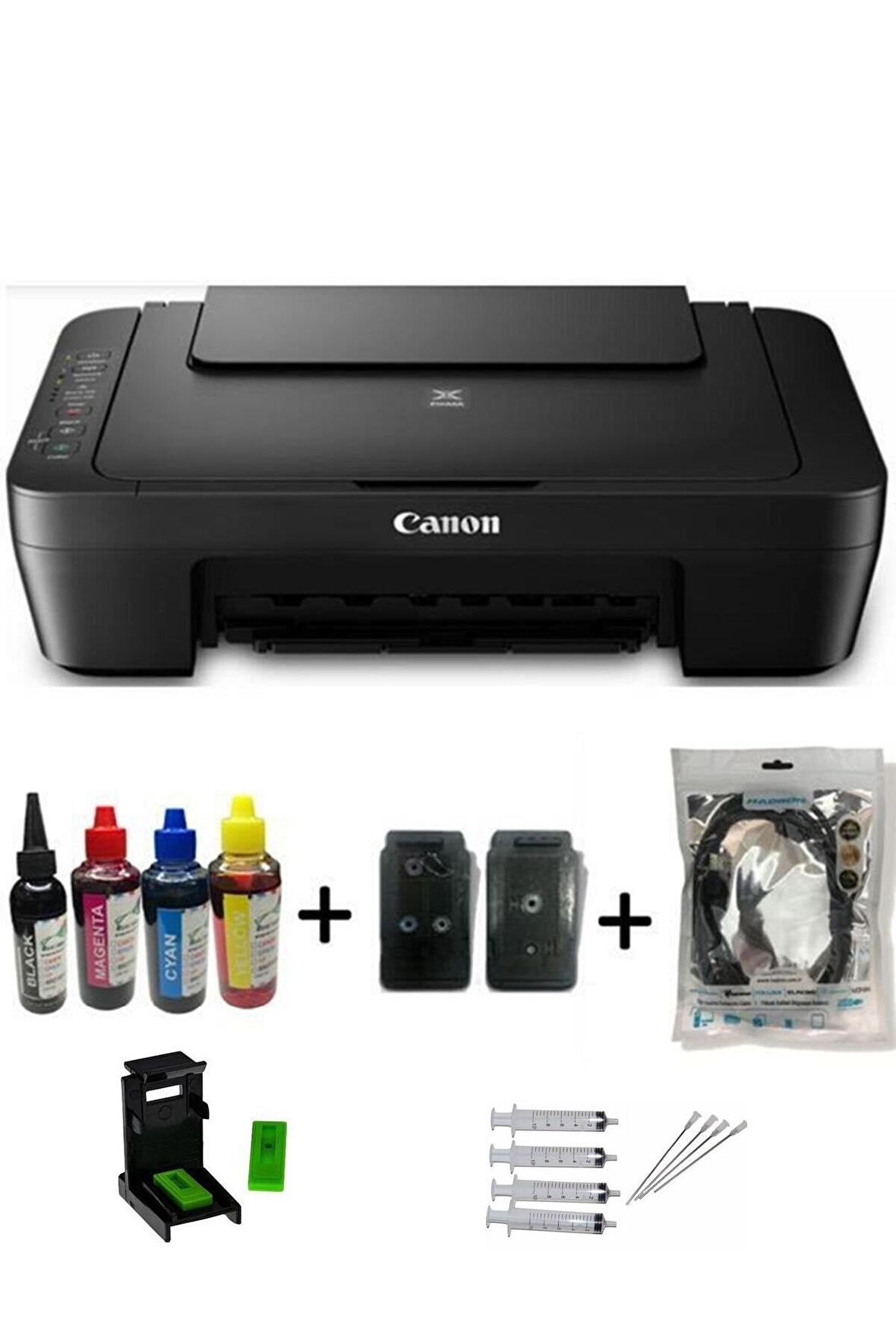 Canon Dolan Kartuşlu E414 Yazıcı / Tarayıcı / Fotokopi 