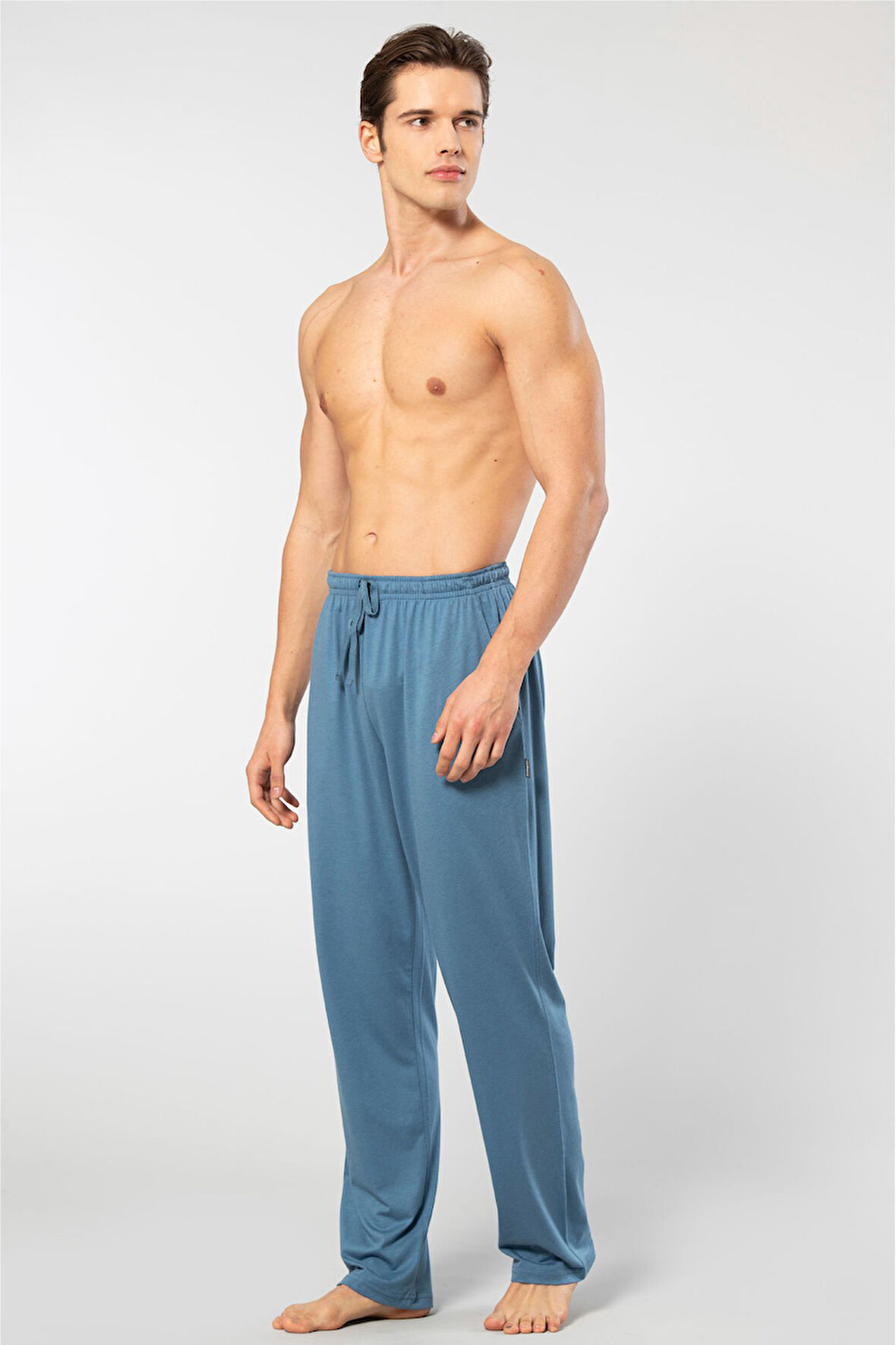 Cacharel Modal Pijama Tek Alt 2171/İndigo
