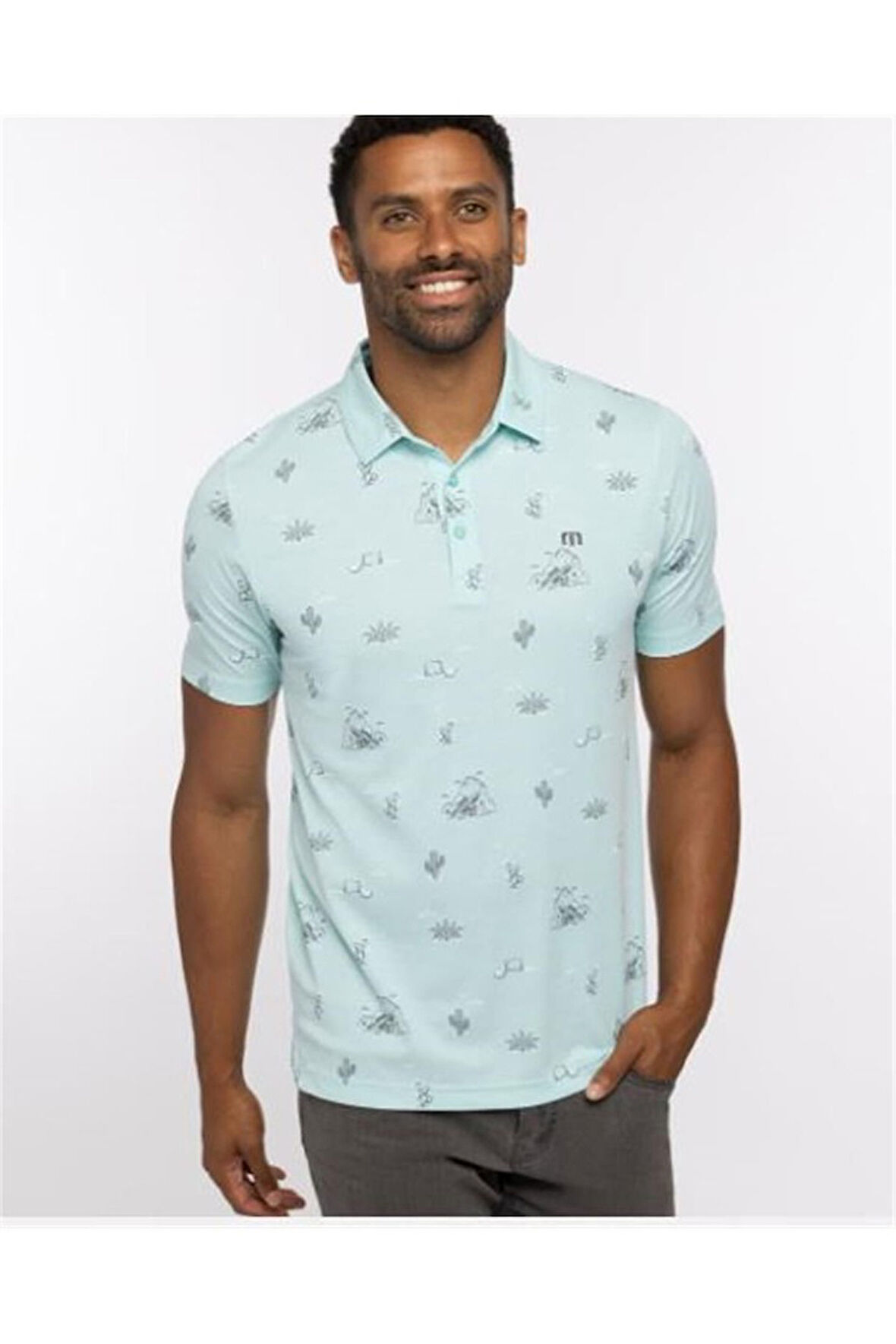 Travis Mathew All The Tacos Erkek Polo Tshirt