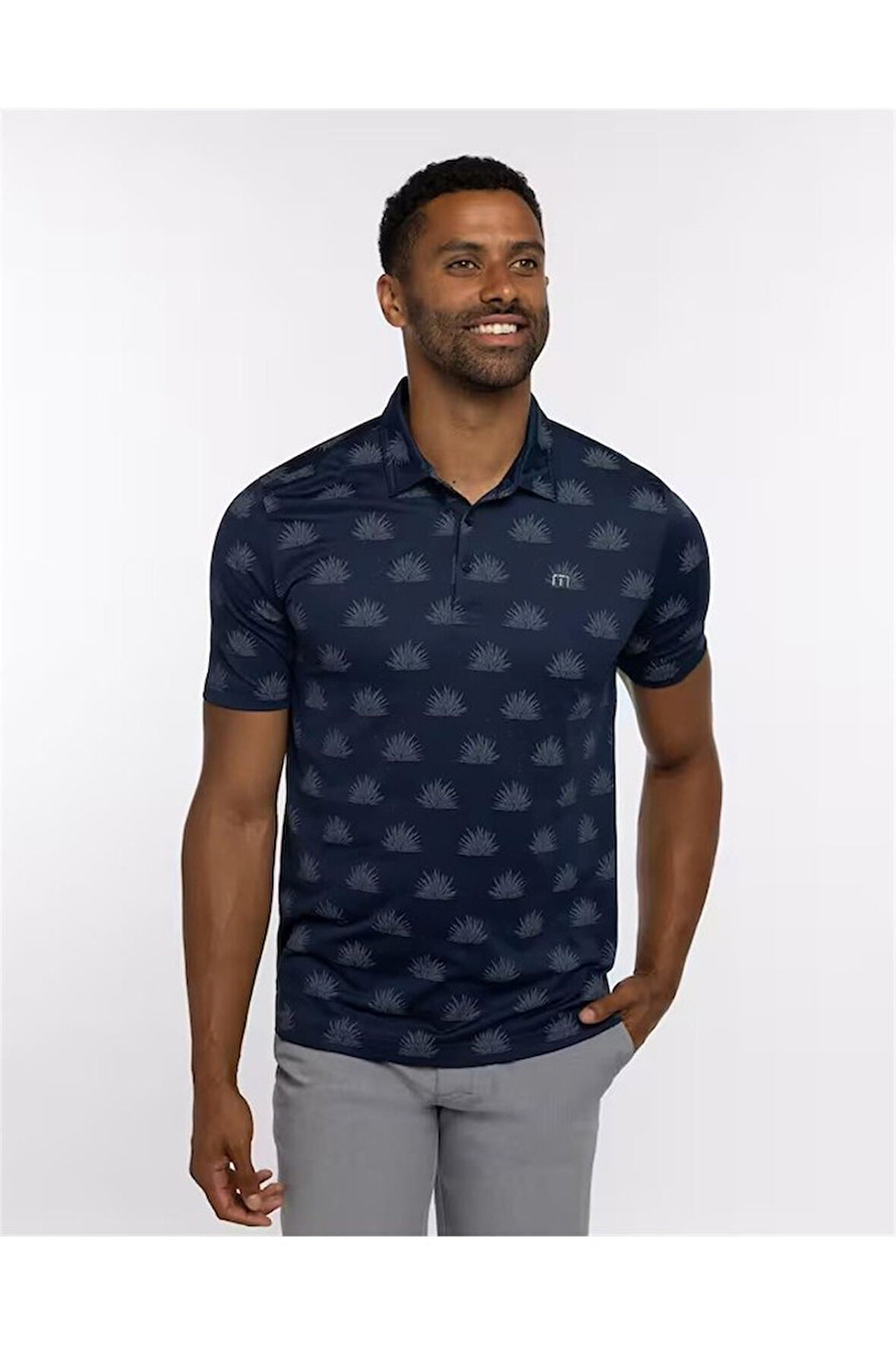 Travis Mathew At The Buffet Baskılı Erkek Polo Tshirt