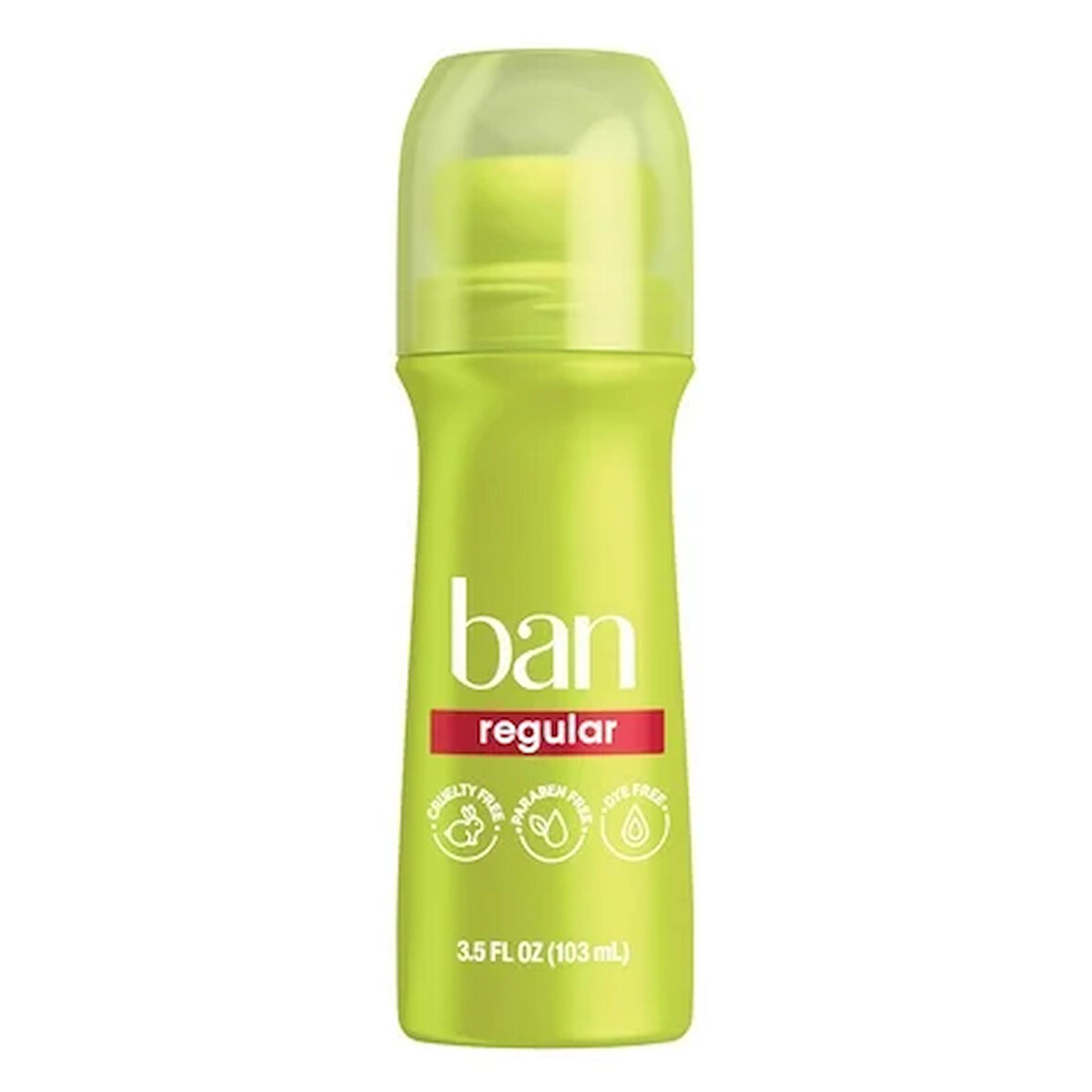 Ban Antiperspirant Deo Regular Roll-On 3.5 Oz 103Ml