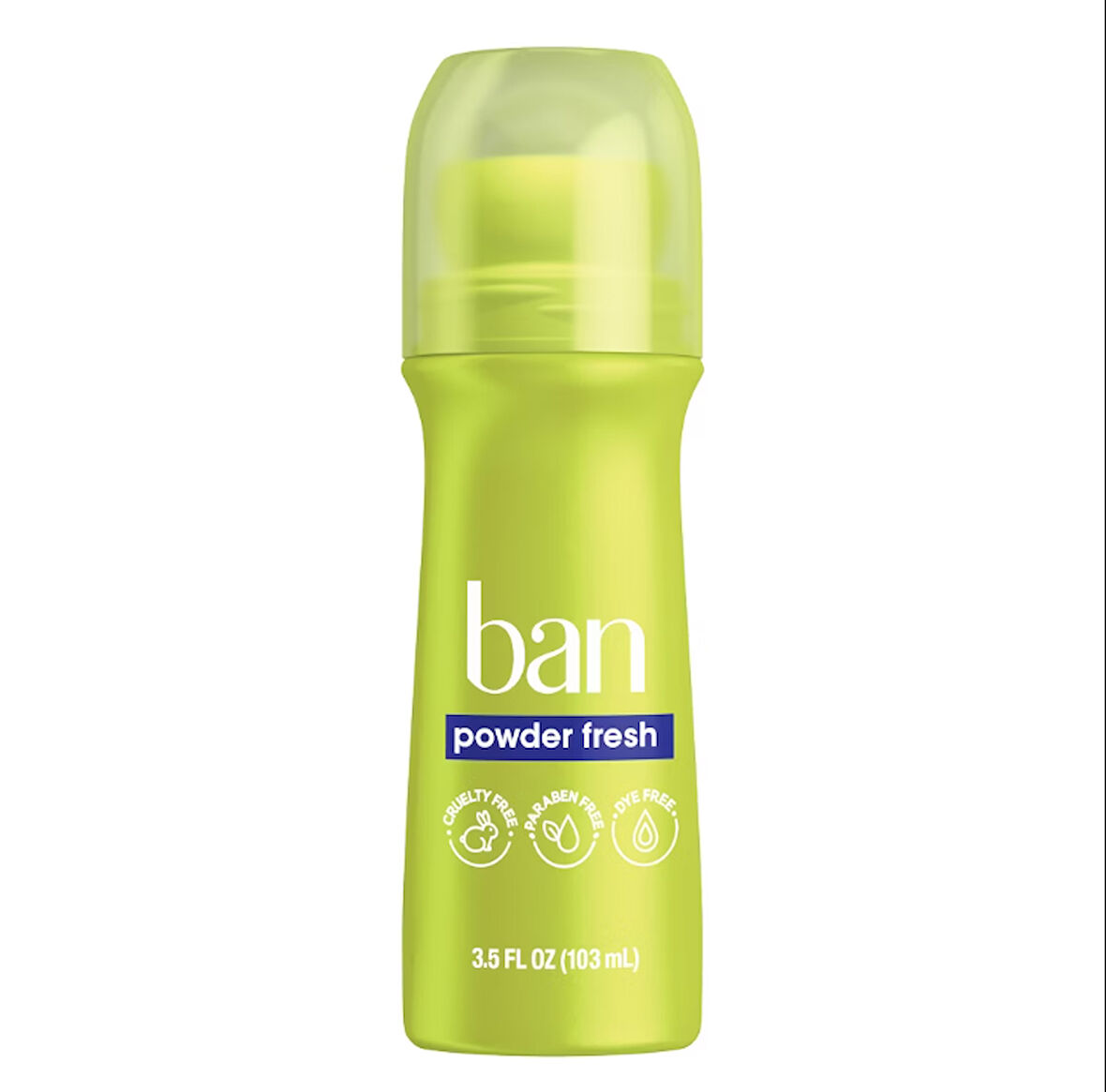 Ban Antiperspirant Deo Powder Fresh Roll-On 3.5 Oz 103Ml