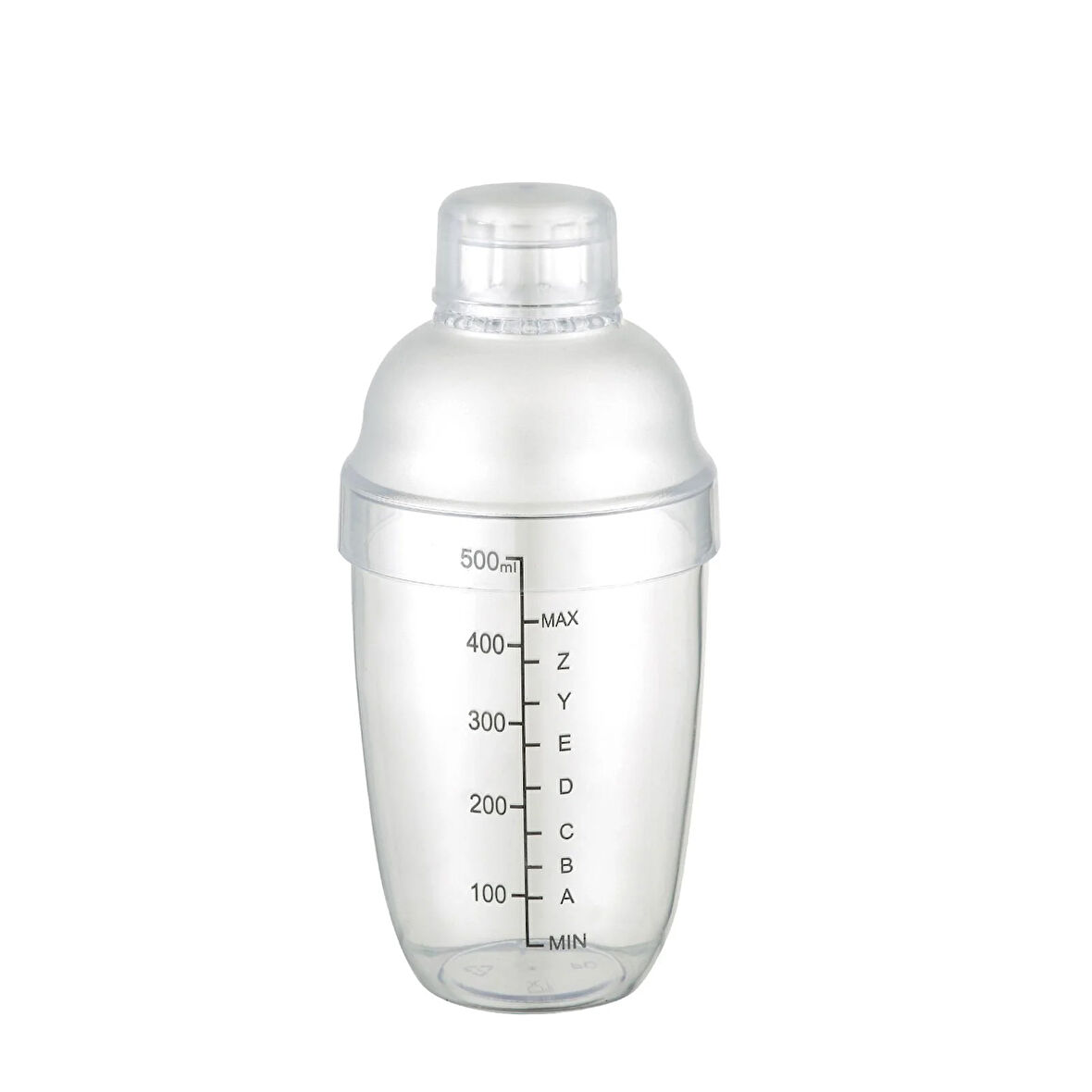 DLEK STORE Polikarbon Kokteyl Shaker (500cc) 1 Adet