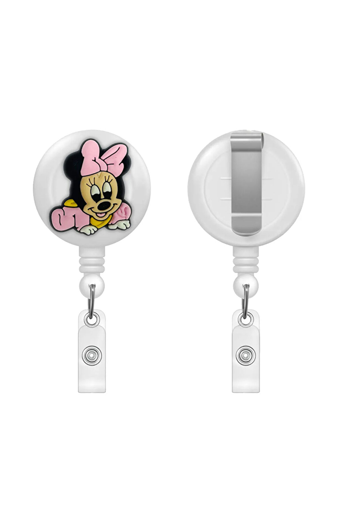 Minnie Mouse Figürlü Yoyo Kartlık Tutucu