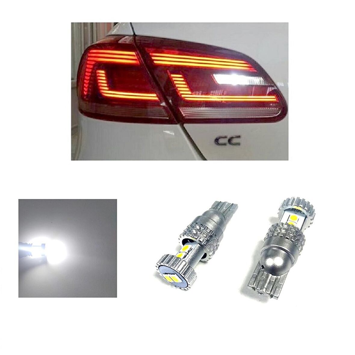 VW CC LED GERİ VİTES AMPUL PHOTON PH7028 T15 Fardoktoru