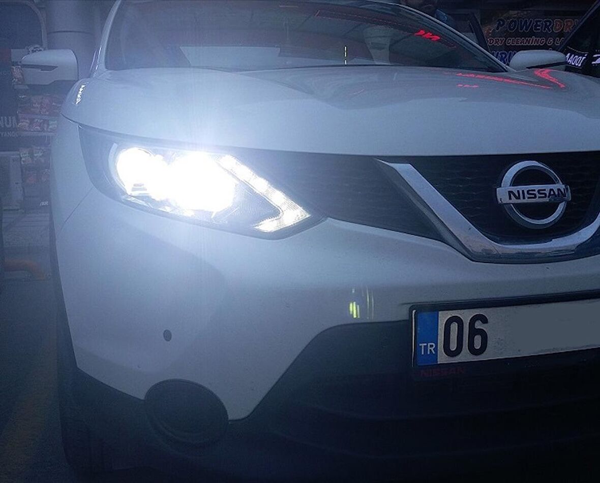 NISSAN QASHQAI LED XENON UZUN FAR AMPULÜ H7 PHOTON MONO +2 PLUS YENİ SERİ