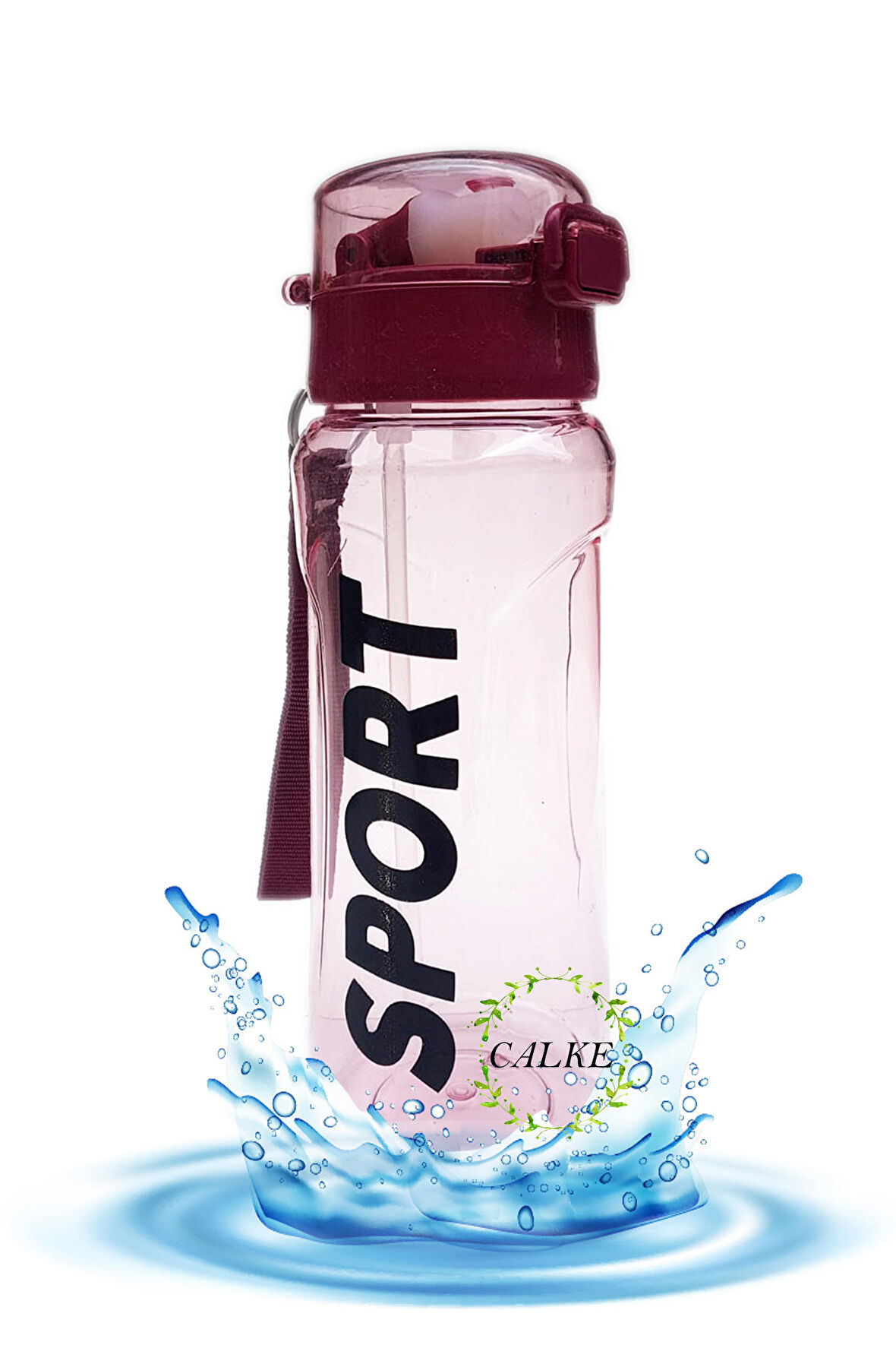 Spor Matara Suluk 700Ml Pipetli Sızdırmaz Kilitli Kapak