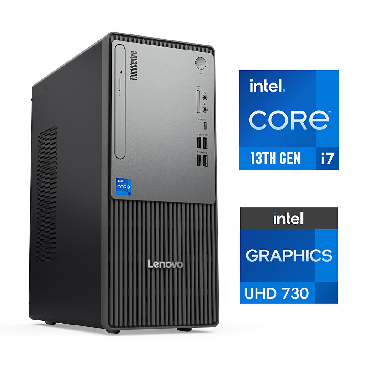 Lenovo ThinkCentre Neo 50T Gen 5 i7-13700 96GB 4TB SSD W11P Masaüstü Bilgisayar 12UB000LTR 025