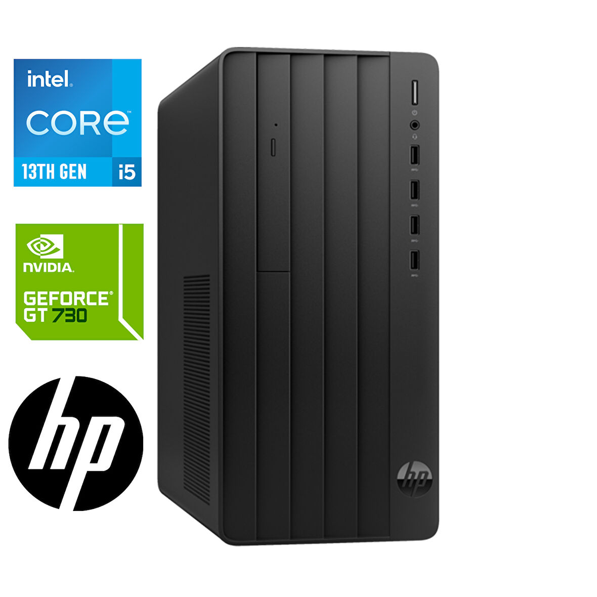 HP Pro 290 G9 i5-13500 8GB 512GB SSD 4 GB GT730 Freedos Masaüstü Bilgisayar 624A6ET 062