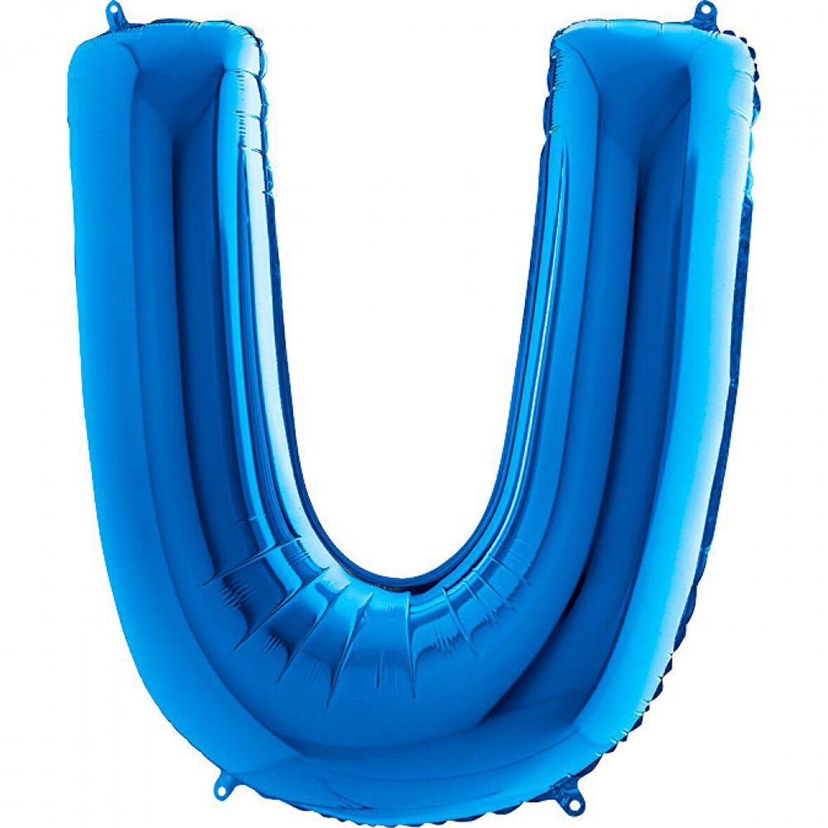 FOLYO BALON U HARF MAVİ 102CM