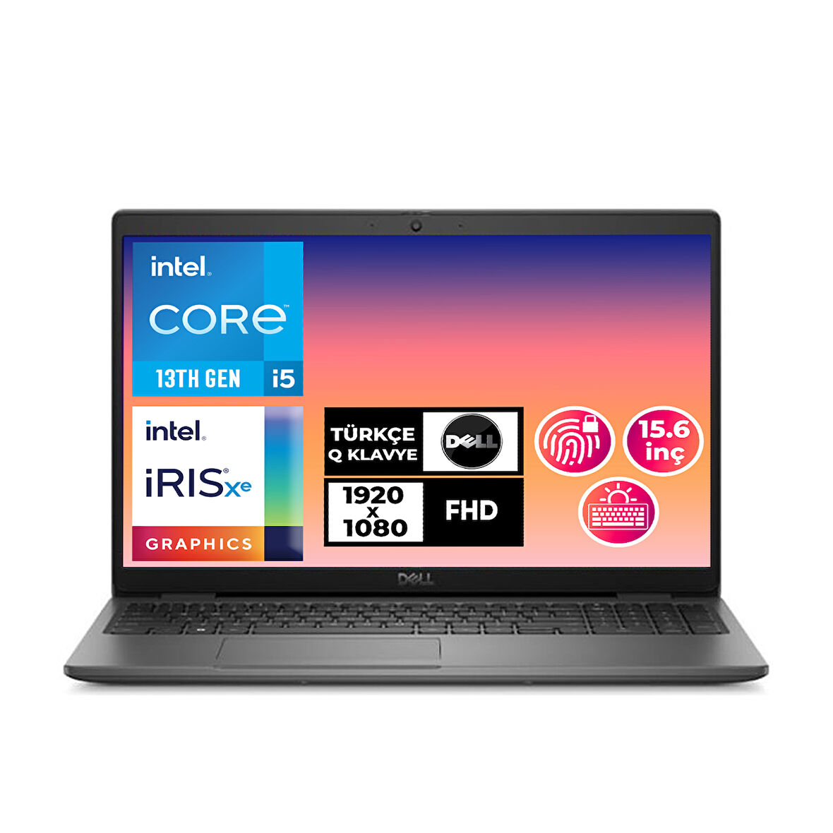 DELL Latitude 3540 i5-1235U 32GB 512GB SSD 15.6" FHD W11P Taşınabilir Bilgisayar N049L354015U 009