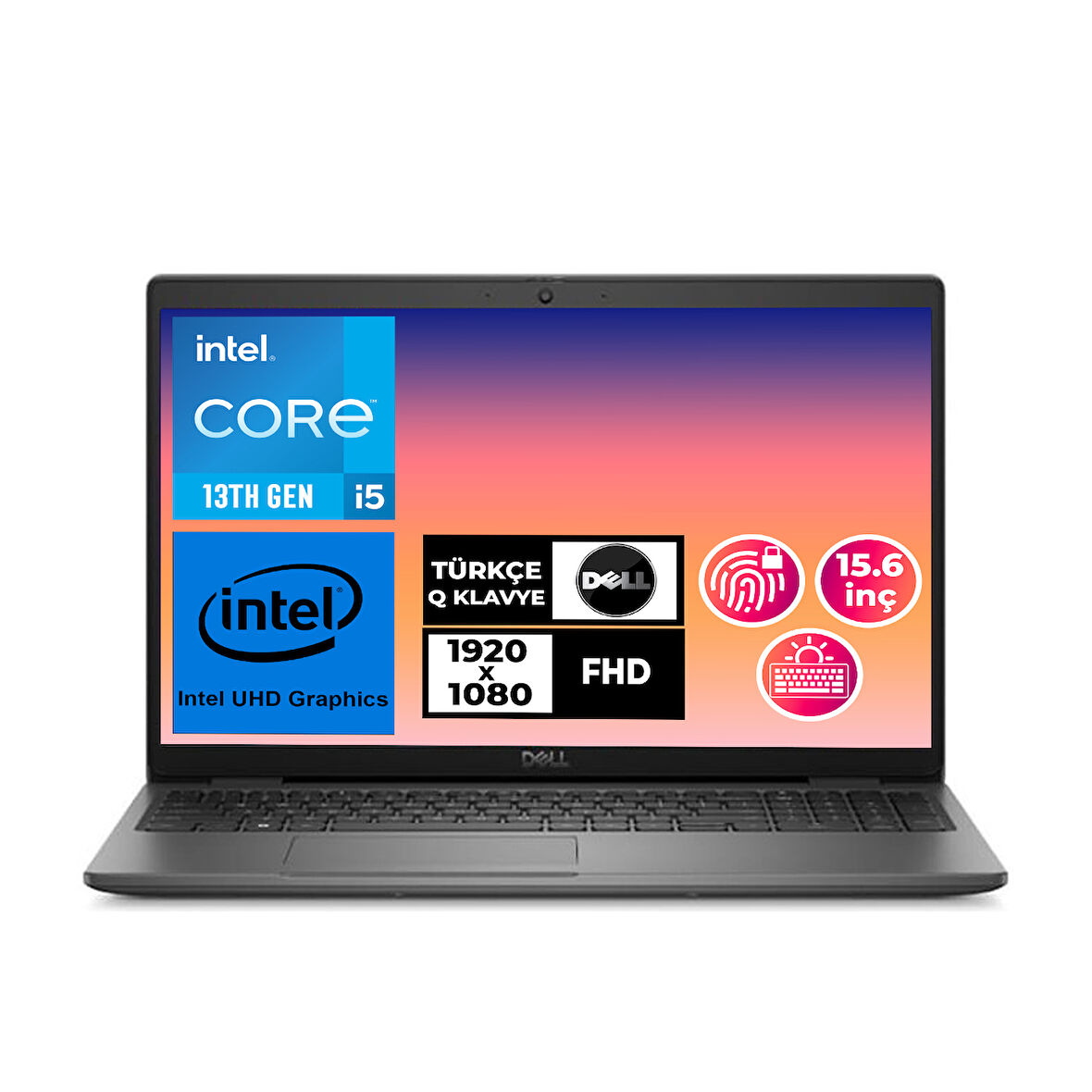 DELL Latitude 3540 i5-1235U 8GB 512GB SSD 15.6" FHD UBUNTU Taşınabilir Bilgisayar N049L354015U