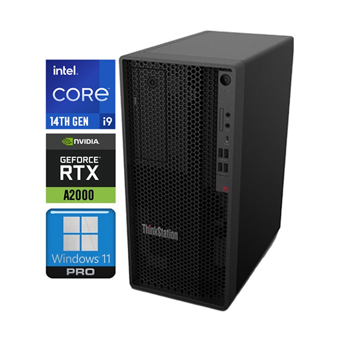 Lenovo DWS ThinkStation P2 i9-14900K 48GB 2TB SSD 12 GB RTXA2000 W11P İş İstasyonu 30FR003YTR 006