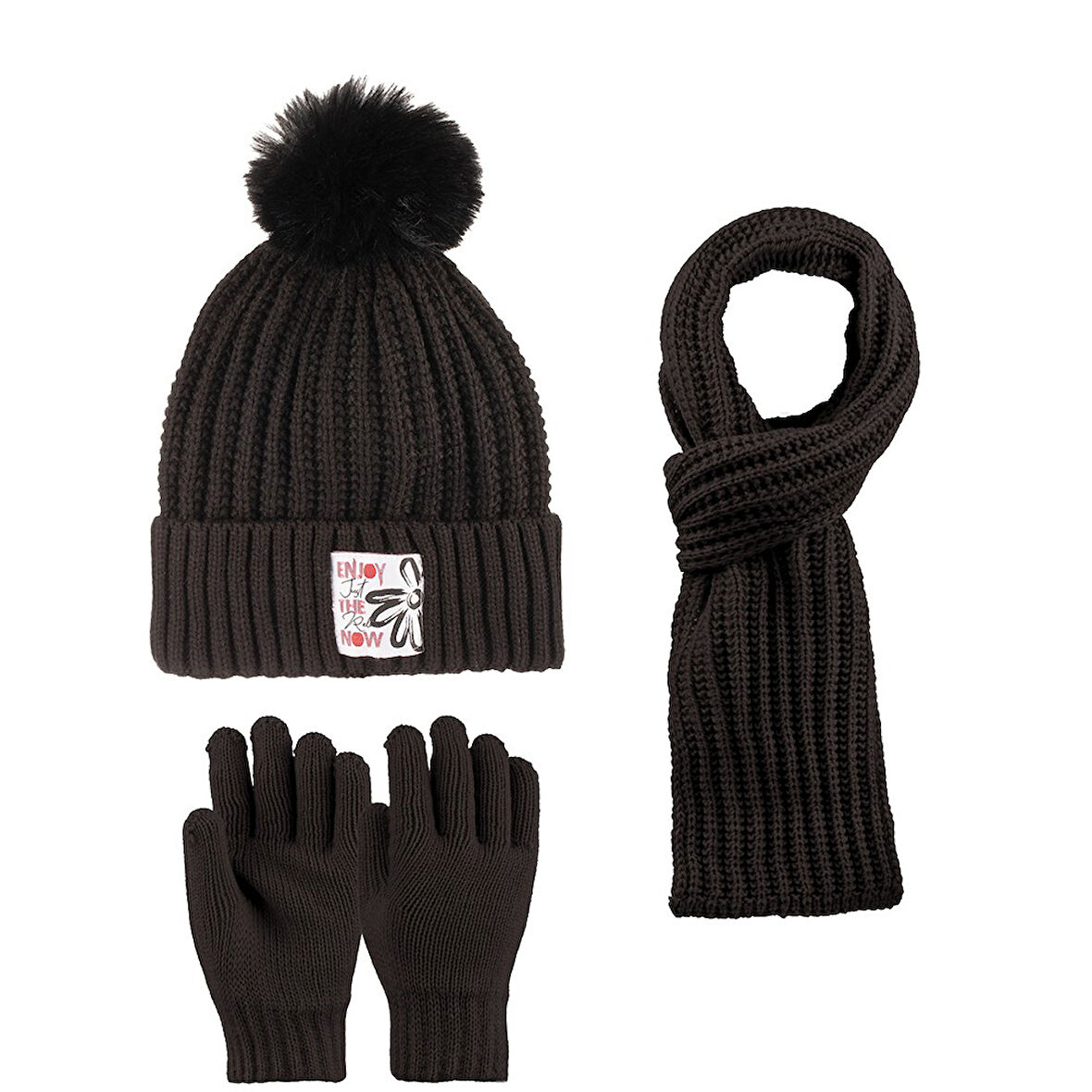 KİTTİ 28180-01 9-14 YAŞ ATKI BERE ELDİVVEN SET 