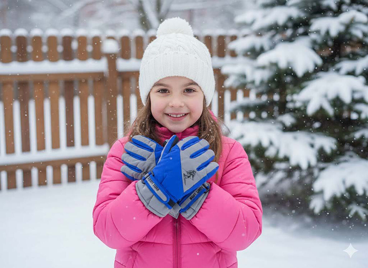 KİTTİ 421-15 4-7 YAŞ KAR KAYAK ELDİVENİ