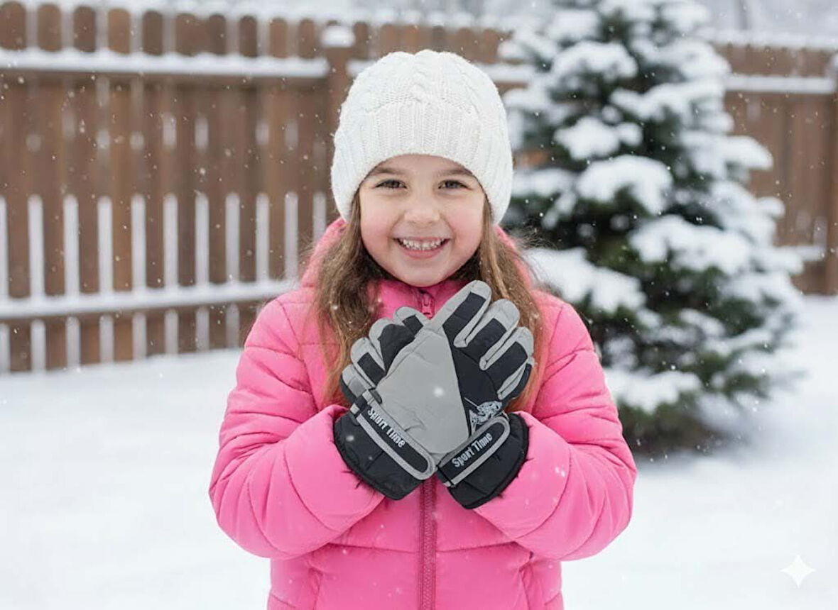 KİTTİ 421-15 4-7 YAŞ KAR KAYAK ELDİVENİ