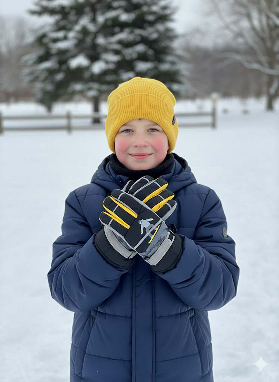 KİTTİ 422-13 9-14 YAŞ KAR KAYAK ELDİVENİ