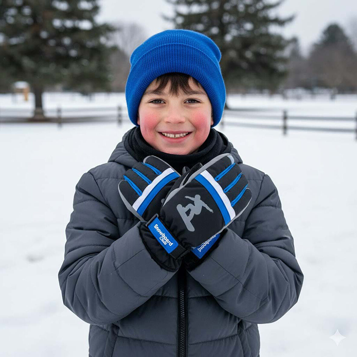 KİTTİ 422-13 9-14 YAŞ KAR KAYAK ELDİVENİ