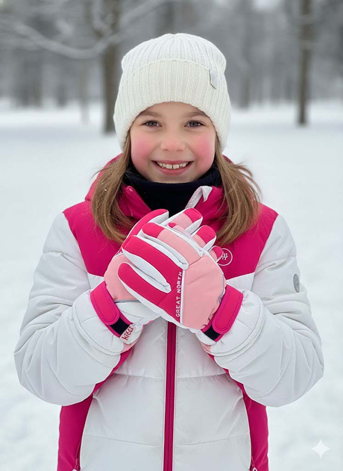 KİTTİ 422-14 9-14 YAŞ KAR KAYAK ELDİVENİ