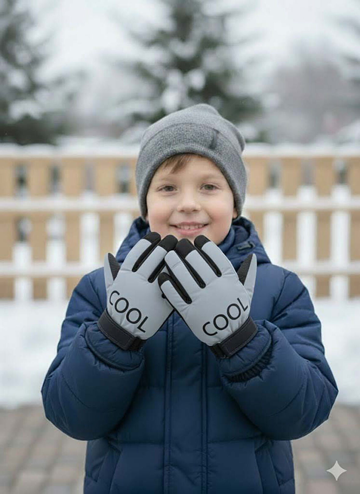 KİTTİ 422-17 9-14 YAŞ KAR KAYAK ELDİVENİ