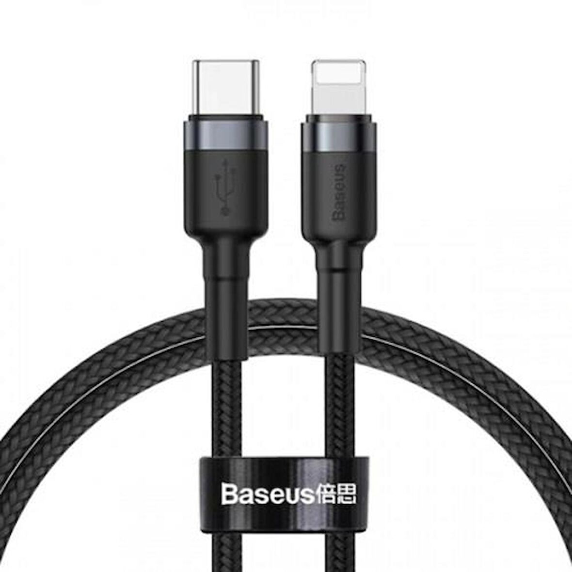 Baseus Ultra Hızlı 1 Mt 18W Type-C To İPhone Şarj Kablosu Veri Aktarım Kablosu