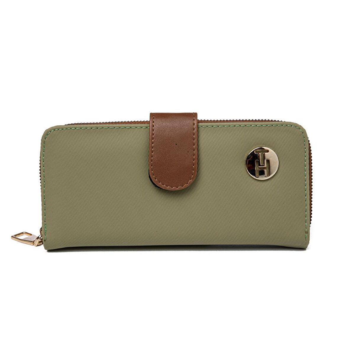 TH Bags  Kadın Cüzdan & Kartlık TH-YK15007 YEŞİL -TABA