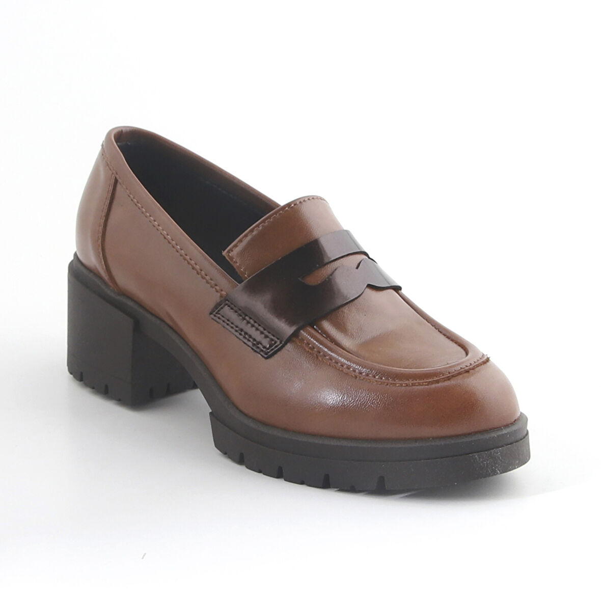 Kadın Oxford ( Klasik) 3H5435 Comart 5435 Vitello RY Cuoio