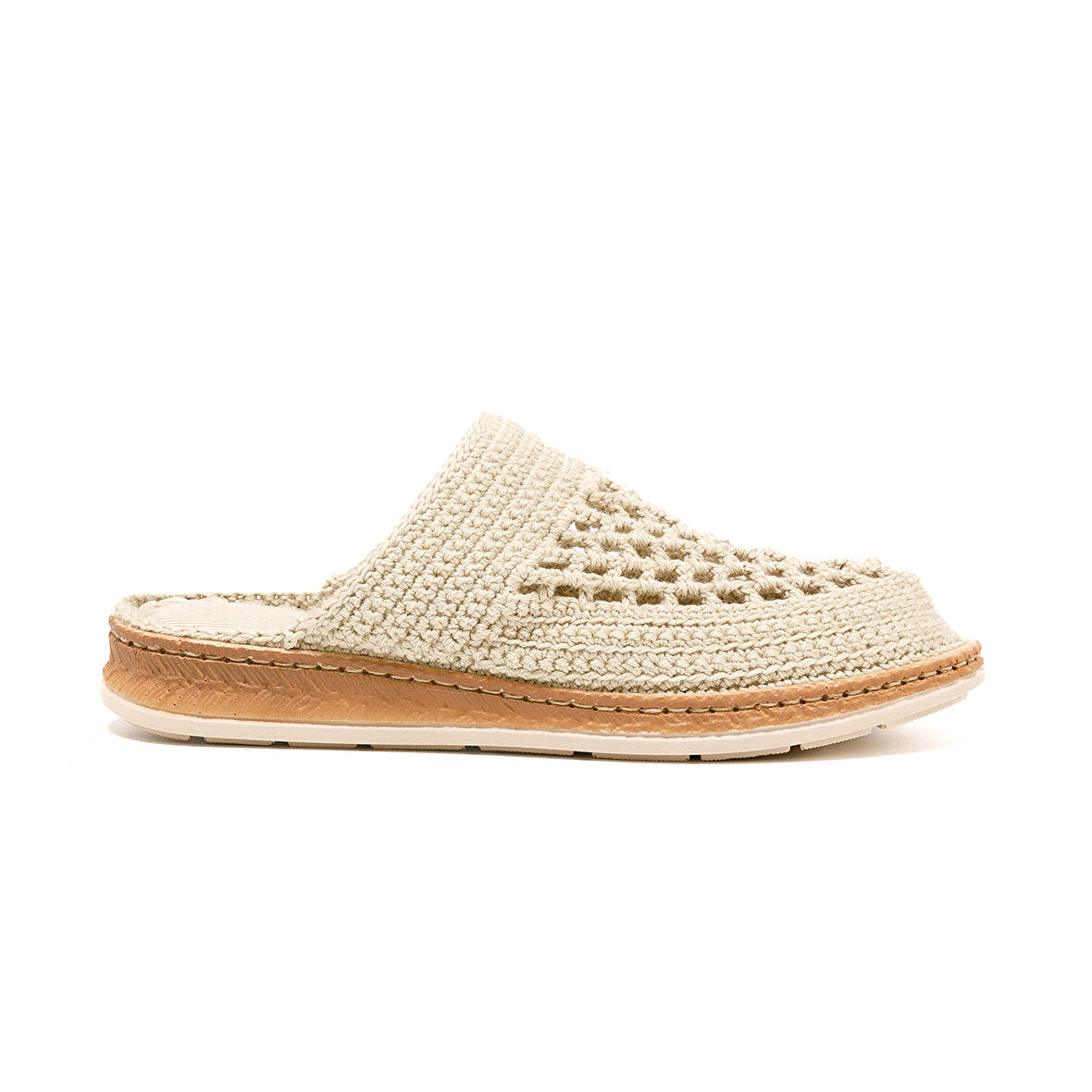 Kadın Terlik BBS_JMY John May Knitwear Slippers Cream
