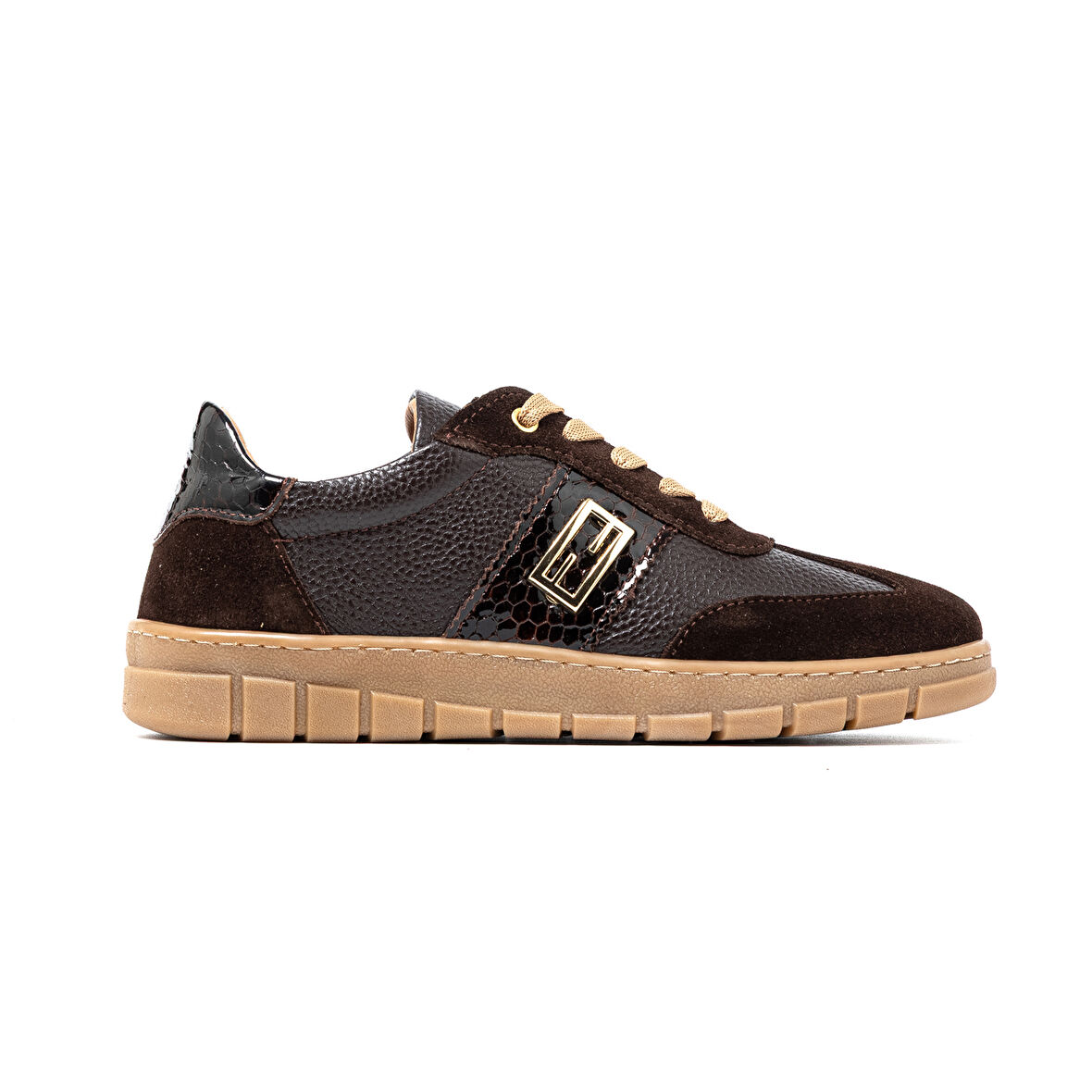 Kadın Sneaker ( Günlük) RC-26Y-055-7122 John May Kahve Süet-Kahve Fltr-Kahv Yln