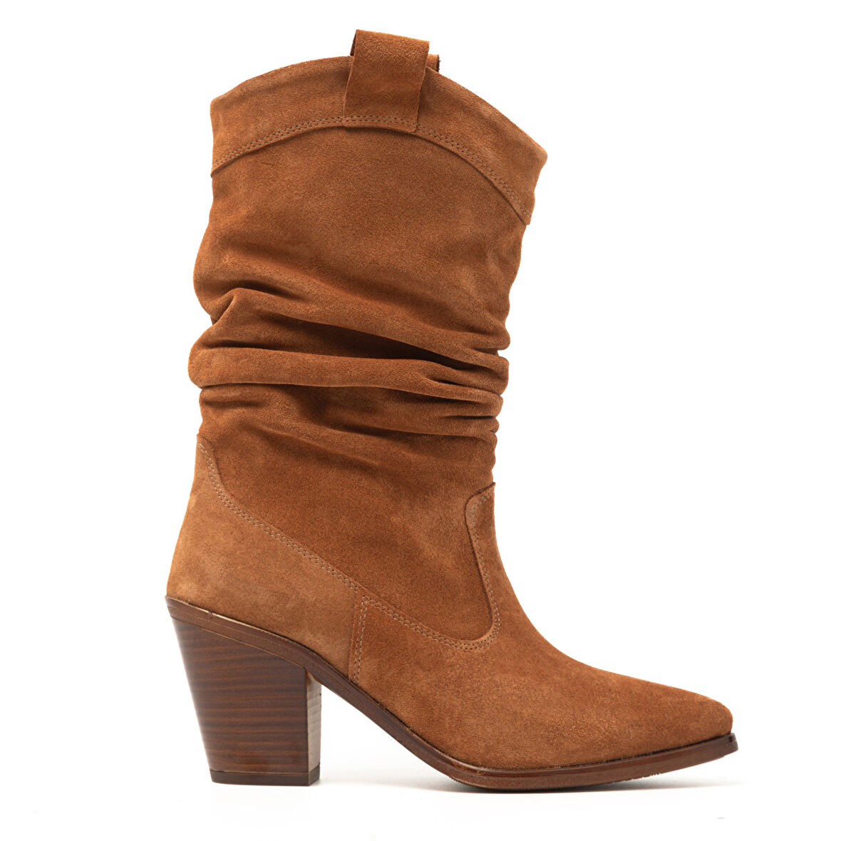 Kadın Çizme RC-25K-001-R17300 John May Taba Süet