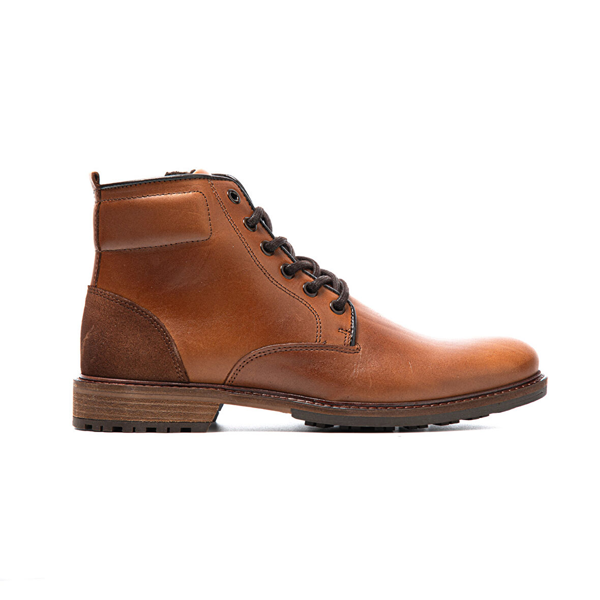 Erkek Bot 1179 010 WK-John May Orkut Suede Cognac