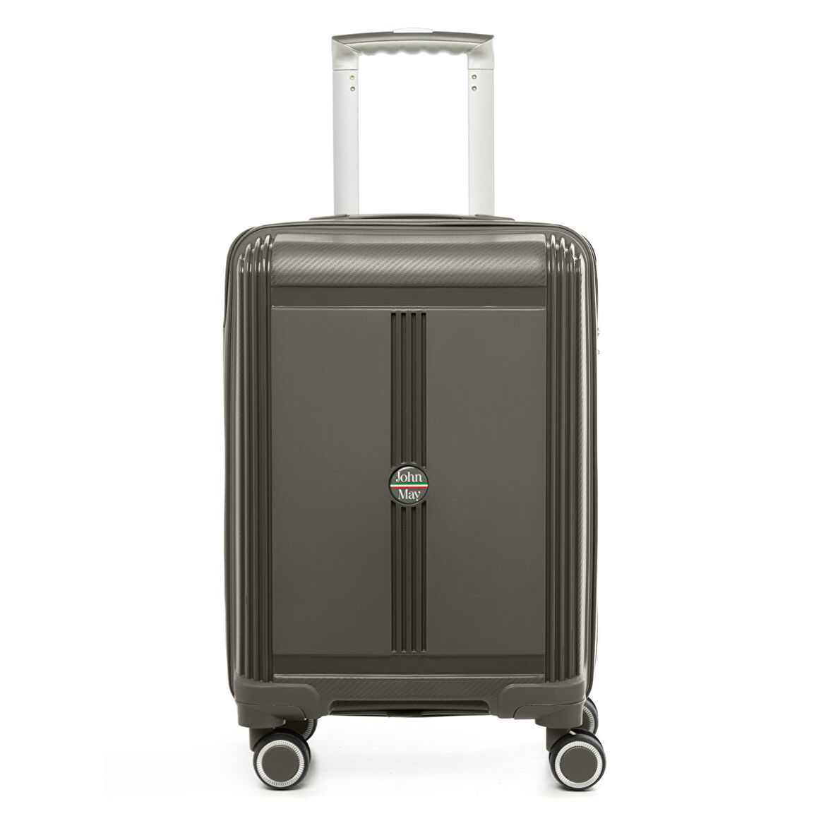 Unisex  JMY8101.07 John May PP Silikon Valiz Küçük Boy  57x35x25cm  Gri