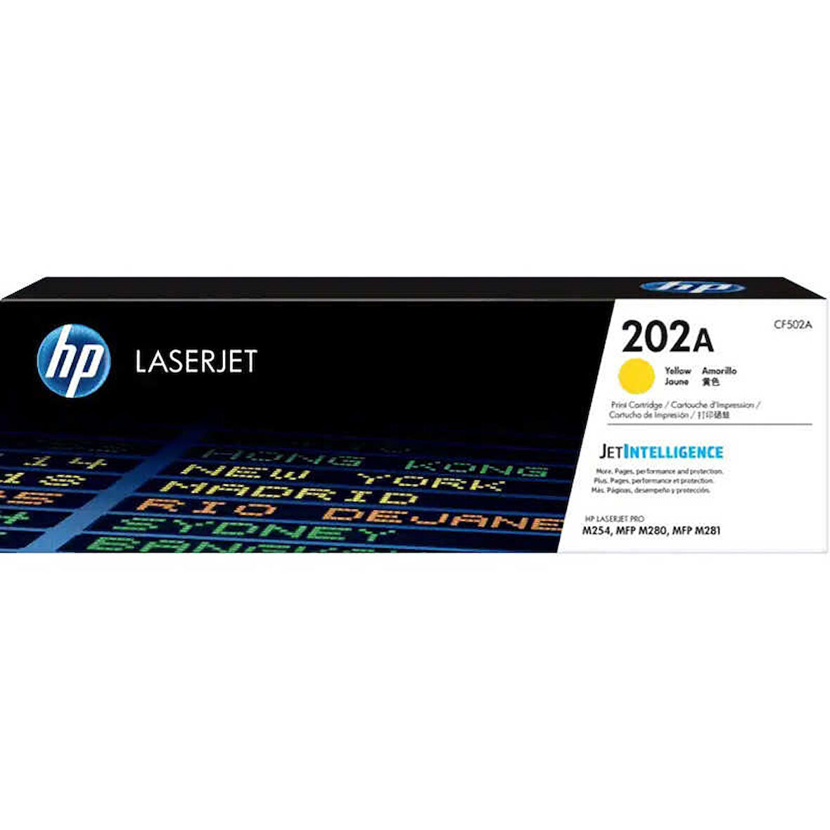 Hp 202A-CF502A Sarı Orijinal Toner