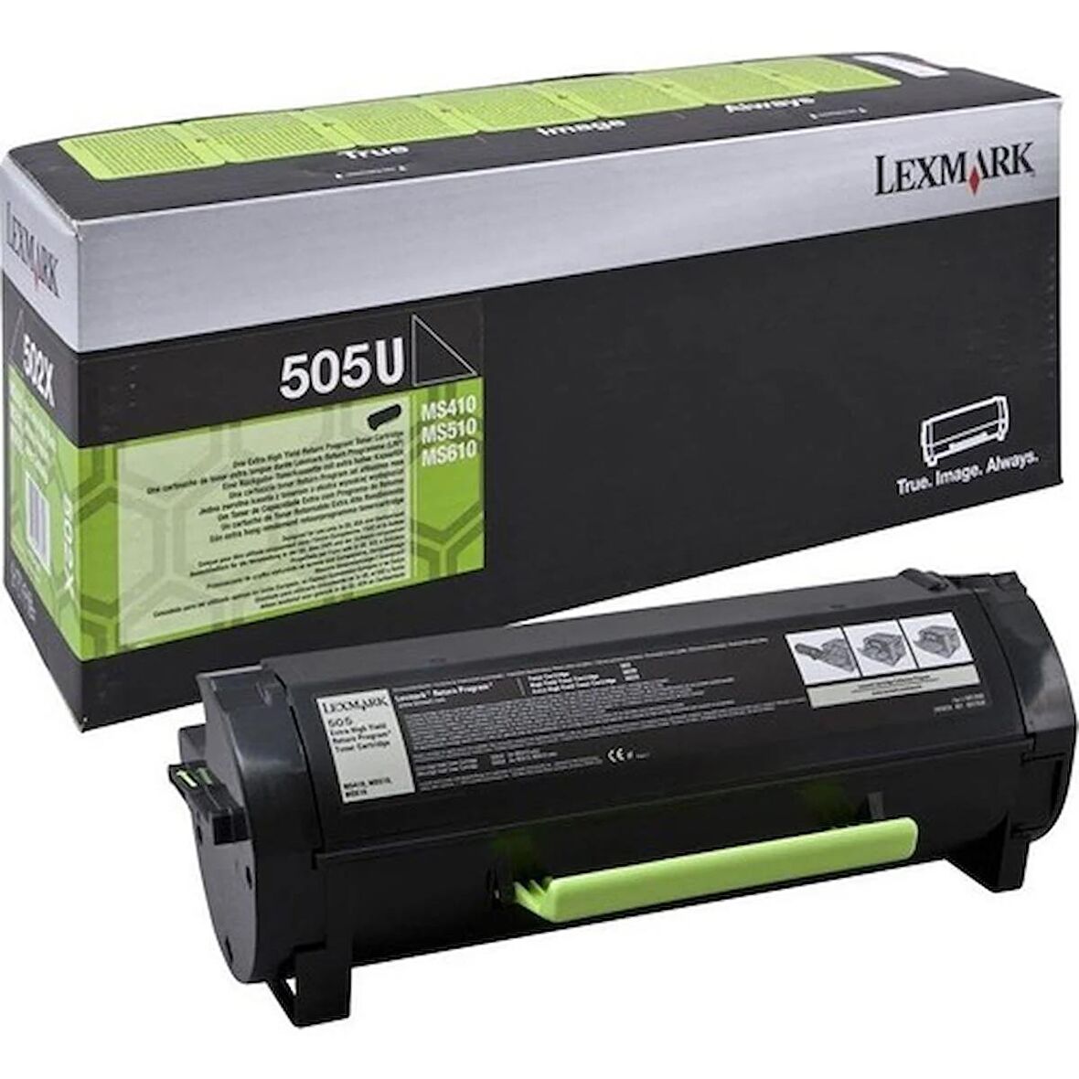 Lexmark Ms510/Ms610 50F5U0E Spot Orjinal Toner 20.000 Sayfa Siyah