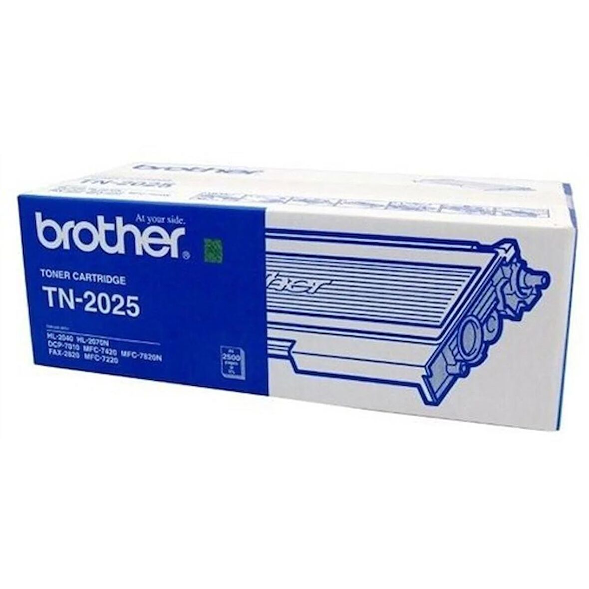 Brother TN-2025 2500 Sayfa Kapasiteli Siyah Spot Orjinal Toner