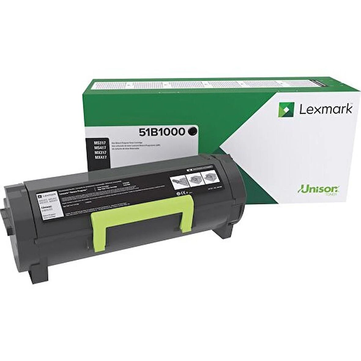 Lexmark MX417 Spot Orjinal Toner 2500 Siyah