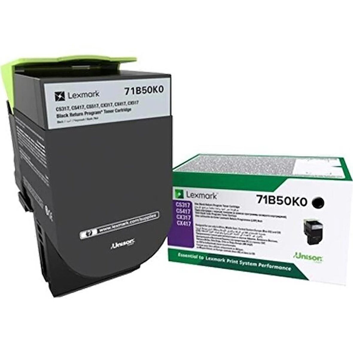 Lexmark CS417 Spot Orjinal Toner 3000 Sayfa Siyah
