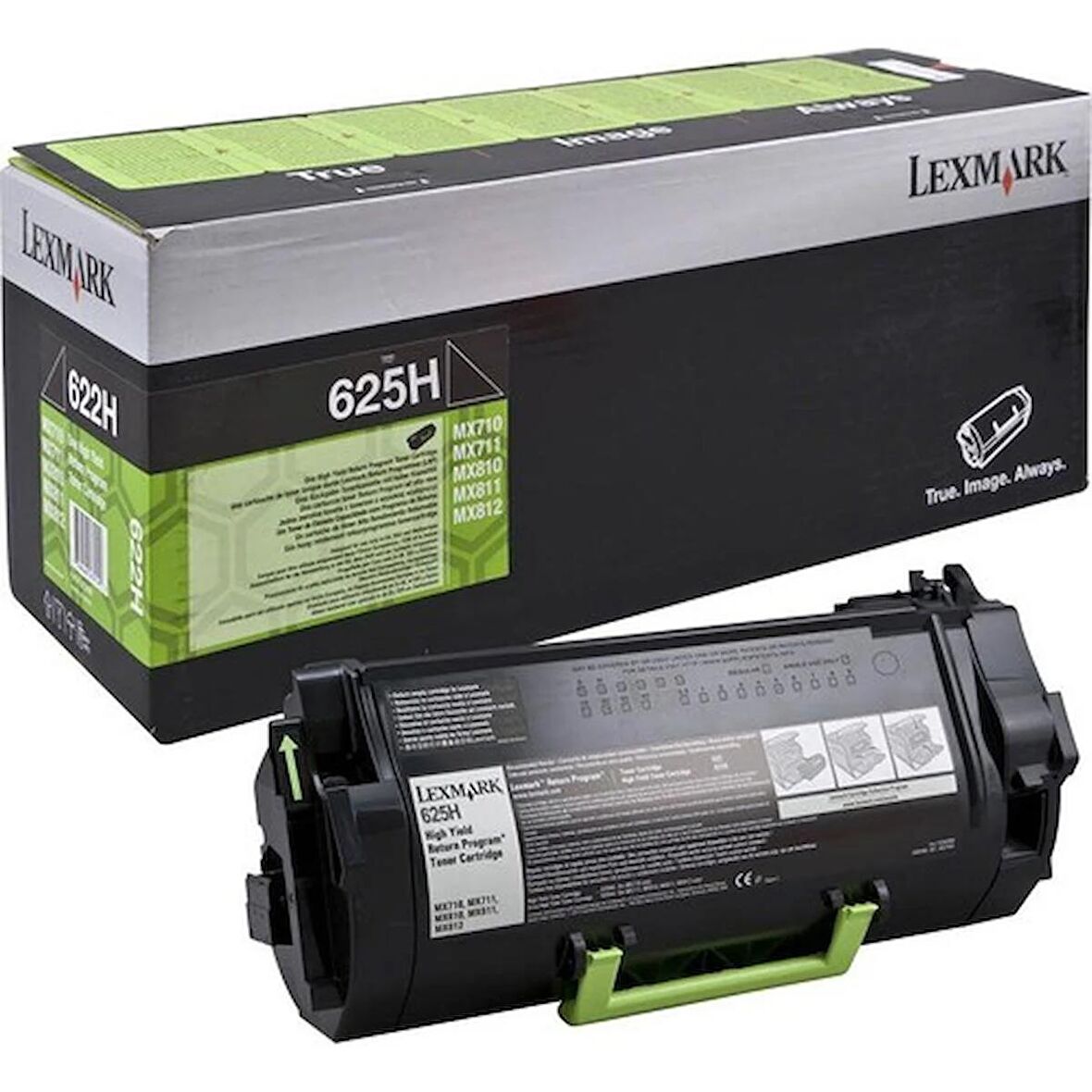 Lexmark Mx711 Uyumlu Spot Orjinal Toner 25.000 Sayfa Siyah