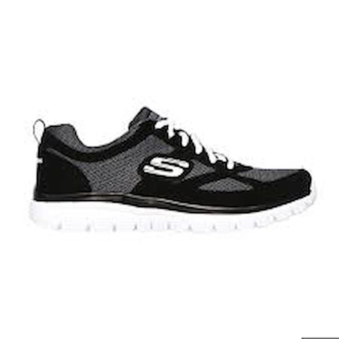 Skechers Burns-Agoura 52635-BKW Erkek Spor Ayakkabı Siyah