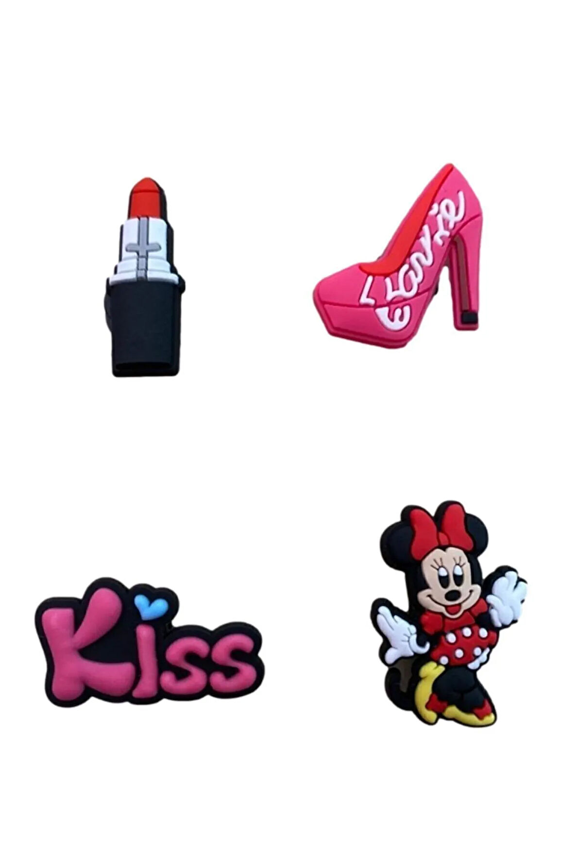 Terlik Süsü-terlik Tokası Kiss 4'lü Set