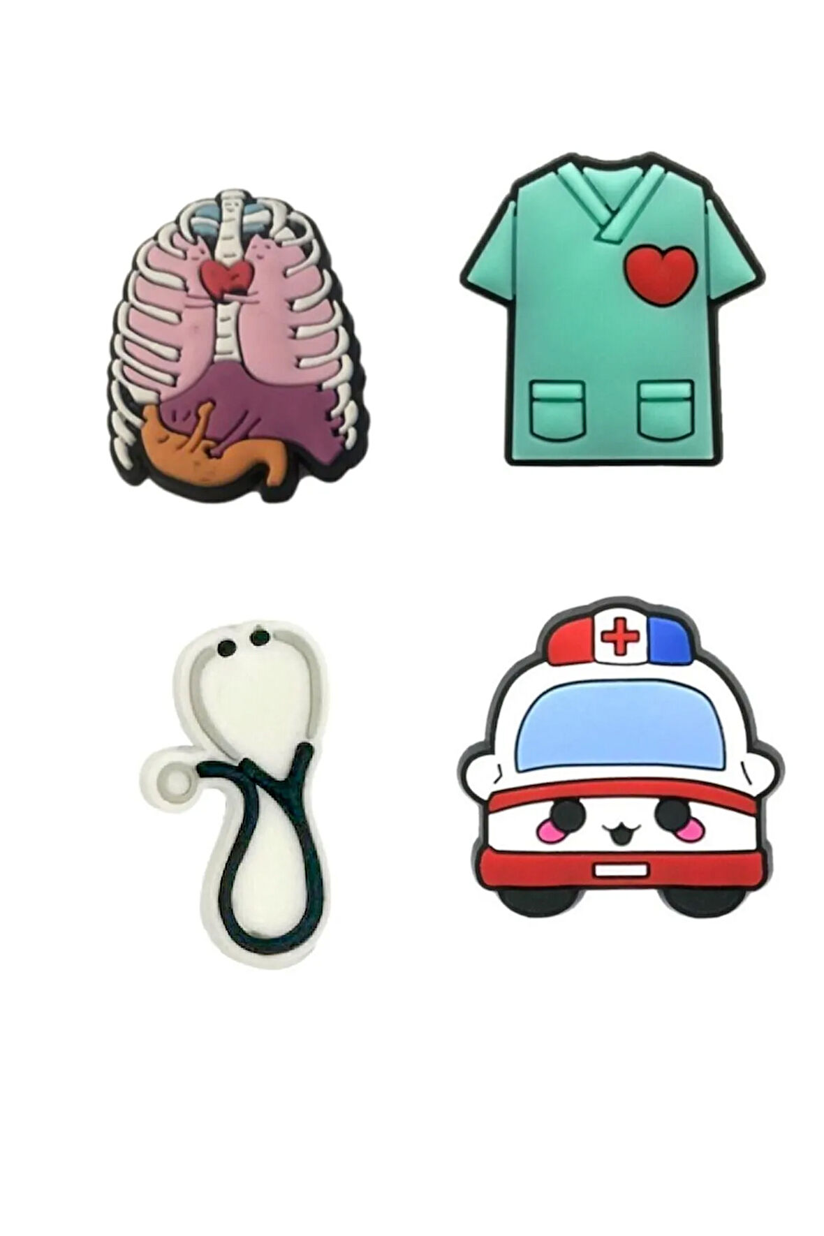 Terlik Süsü-terlik Tokası Sağlıkçı-doktor 4'lü Set