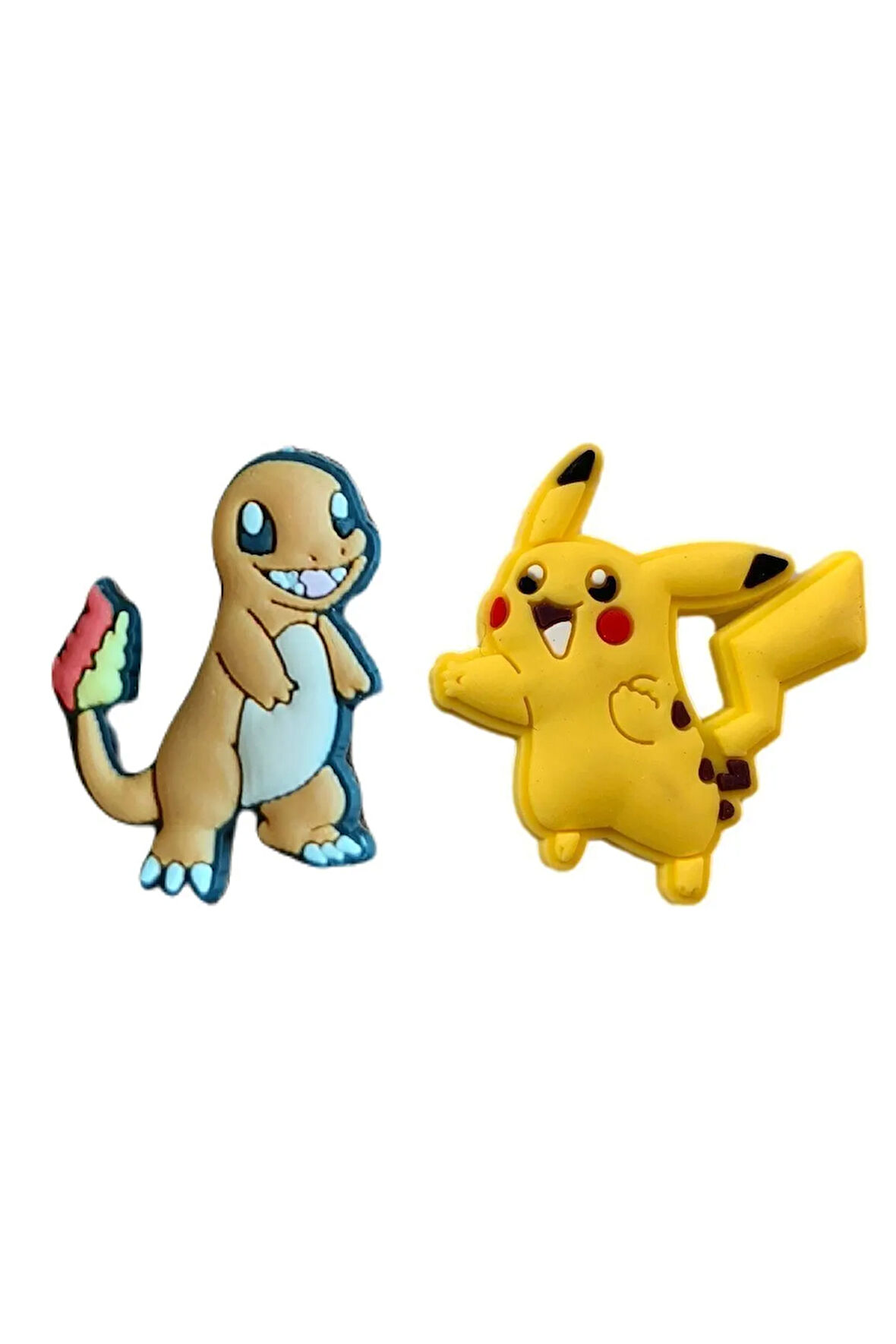 Terlik Süsü-terlik Tokası Pokemon Pikachu-charmender 2'li Set