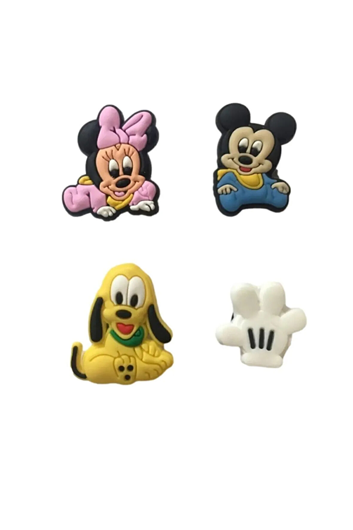 Terlik Süsü-terlik Tokası Mickey 4'lü Set