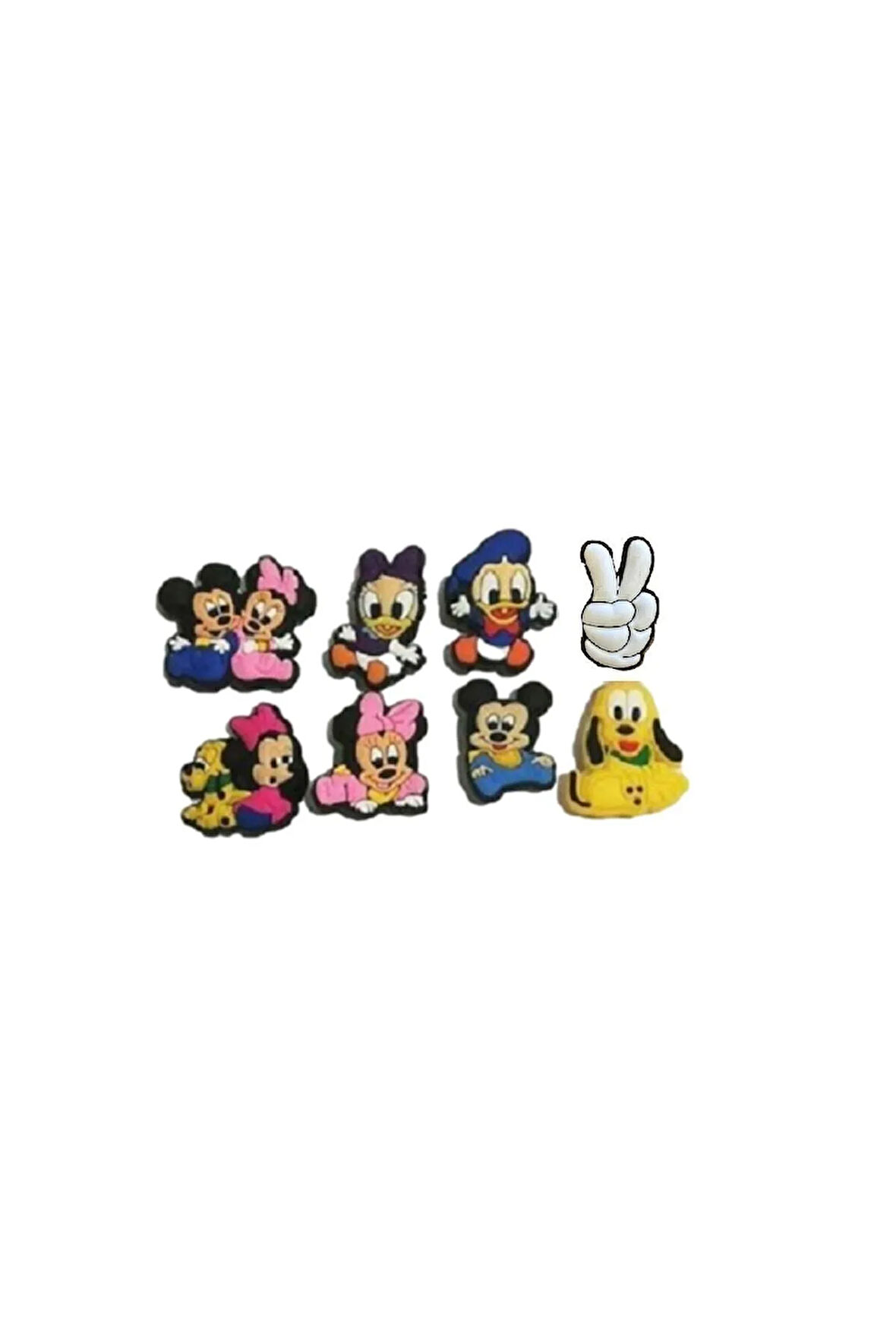 Terlik Süsü-terlik Tokası Baby Mickey 8'li Set